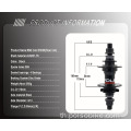 BMX Disc Brake Hub 4-bearing 3-bearing 3-bearing